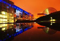 Titre: Paris - La Cit� de la Villettte en Lumi�re, Artiste: Isabelle Schmitt - Paris
