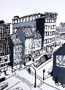 Titel: City 2, Kunstenaar: Tornado, Eddy