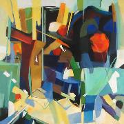 Titel: Coquelicots, Kunstenaar: Collienne, Ren�