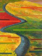 Titel: Les vignes, Kunstenaar: Hintz, Karin