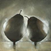 Titel: Duo de poires s�pia 2, Kunstenaar: Cl�ment, Nathalie