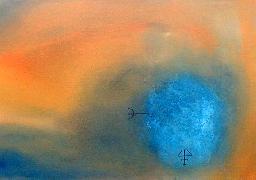 Titel: Bleu 5, Kunstenaar: Prignon, Monique