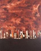 Titel: Skyline 13, Kunstenaar: Cnudde, Marc