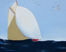 Titel: Bonjour les oiseaux, Kunstenaar: De Crayencour , Anne-Marie