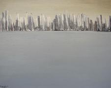 Titel: Skyline Grey 5, Kunstenaar: Cnudde, Marc
