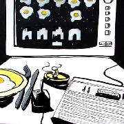 Titel: Eggs Invaders, Kunstenaar: Tornado, Eddy