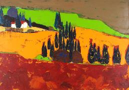 Titel: Toscane 4, Kunstenaar: Mar�chal , Marie-Ange