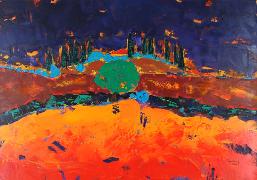 Titel: Toscane 5, Kunstenaar: Mar�chal , Marie-Ange