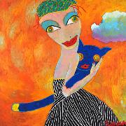 Titel: Happy together in raining day, Kunstenaar: Konevin, Valery