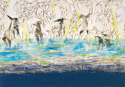 Titel: Les vagues, Kunstenaar: Baibay , Babette