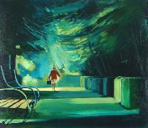Titel: La veste rouge, Kunstenaar: Van Soens, Eric