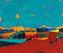 Titel: Les champs, Kunstenaar: Mar�chal , Marie-Ange
