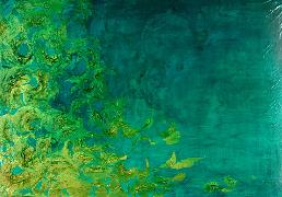 Titel: Vert Emeraude 1, Kunstenaar: Maya,  