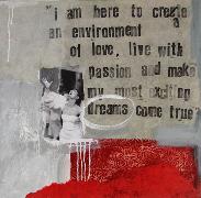 Titel: Live with passion, Kunstenaar: Van Gorp, Carine