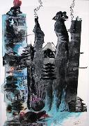Titel: Water Oil City 1, Kunstenaar: Rakowitz , Emilie