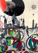Titel: Water Oil City 3, Kunstenaar: Rakowitz , Emilie