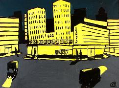Titel: City by night 1, Kunstenaar: Tornado, Eddy
