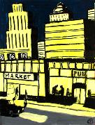 Titel: City by night 5, Kunstenaar: Tornado, Eddy