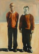 Titel: Schooljongens, Kunstenaar: Duif, Marianne