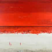Titel: Mer rouge carr�, Kunstenaar: Feller, Anne