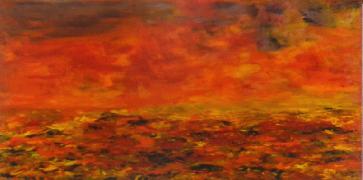Titel: La mer en feu, Kunstenaar: Goulley, Genevi�ve