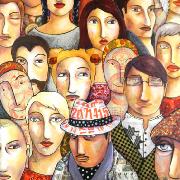 Titel: Foule 1, Kunstenaar: LEPIECE, El�onore