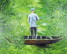Titel: Le p�cheur, Kunstenaar: Van Landeghem, Joelle