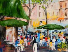 Titel: Terrasse d Aix, Kunstenaar: DROUET, Suzanne