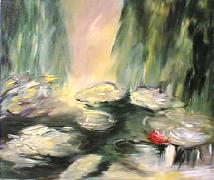 Titel: Fleur rouge, Kunstenaar: Van Landeghem, Joelle