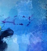 Titel: Grand Bleu, Kunstenaar: Godeau, Danielle