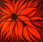 Titel: Red vision 2, Kunstenaar: Morcillo, Dolores