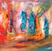 Titel: La cour de re-cr�ation, Kunstenaar: CAYET, Muriel