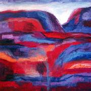 Titel: Desert Sunset 2, Kunstenaar: Johnson, Sandee Shaffer