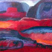 Titel: Desert Sunset 3, Kunstenaar: Johnson, Sandee Shaffer