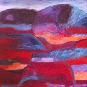 Titel: Desert Sunset 4, Kunstenaar: Johnson, Sandee Shaffer