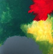 Titel: About green, Kunstenaar: Huy, Margit