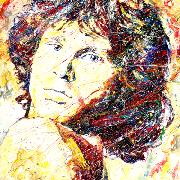 Titel: Jim Morrison, Kunstenaar: Maes, Gilles