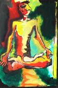Titel: Yoga, Kunstenaar: CHEVALEYRIAS, David