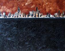 Titel: Skyline 7, Kunstenaar: Cnudde, Marc