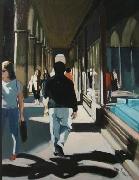 Titel: Promeneurs � Paris, Kunstenaar: Van Soens, Eric