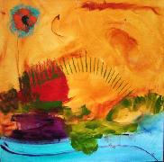 Titel: Les 4 �l�ments, Kunstenaar: Prignon, Monique