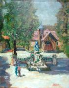 Titel: Vers Fontainebleau, Kunstenaar: FARAONI, Gaston-Luciano