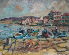 Titel: Porto Vecchio, Kunstenaar: FARAONI, Gaston-Luciano