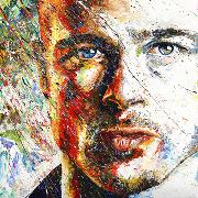Titel: Brad Pitt, Kunstenaar: Maes, Gilles