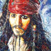 Titel: Johnny Depp, Kunstenaar: Maes, Gilles