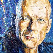 Titel: Bruce Willis, Kunstenaar: Maes, Gilles