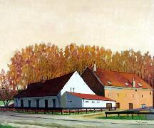 Titel: La Charni�re en automne, Kunstenaar: Jacques, Julien