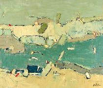 Titel: Paysages 9, Kunstenaar: Qun, Ma