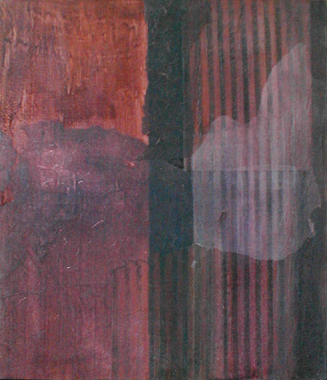 Titel: Trame rouge, Kunstenaar: Chardome, Brigitte