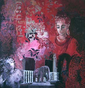 Titel: Des fleurs et des Dieux, Kunstenaar: DELHORBE, Marion